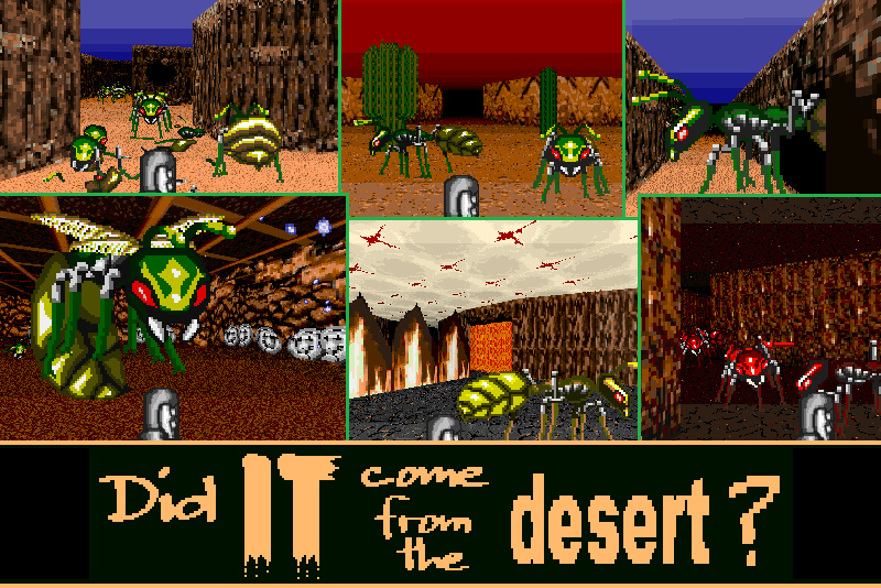 Commodore Amiga Gets New FPS ‘Did It Come From The Desert?’