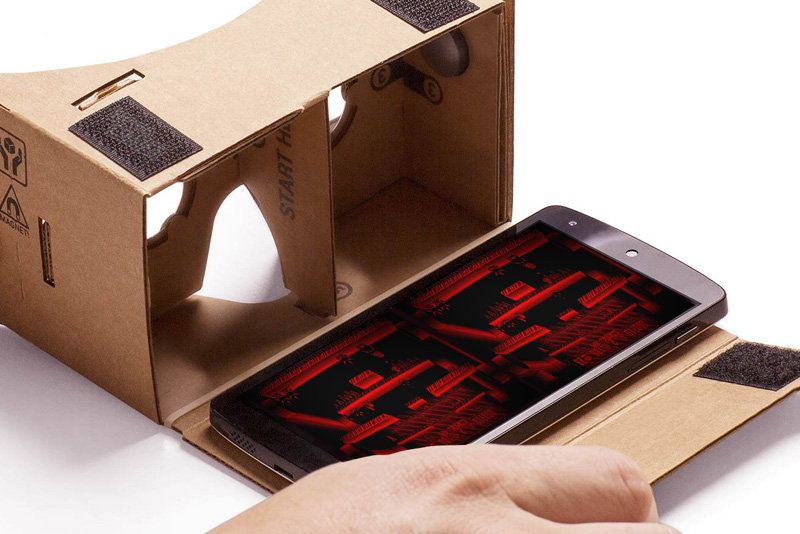 Make Your Own Nintendo Virtual Boy Headset With An Android Smartphone & Google Cardboard