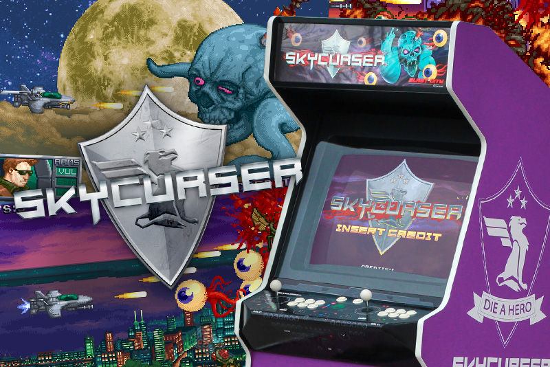 Brand New JAMMA Arcade Shmup ‘SkyCurser’ In Development
