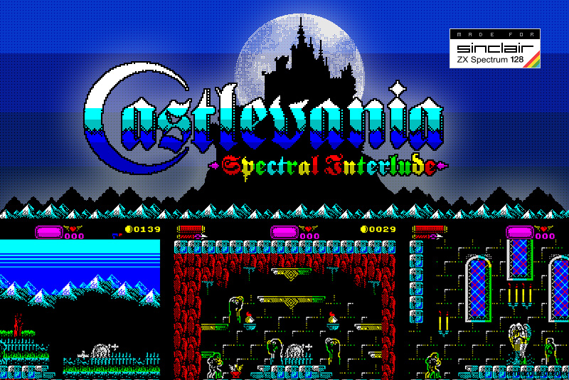 Homebrew ‘Castlevania: Spectral Interlude’ Brings Konami’s Classic Series To ZX Spectrum