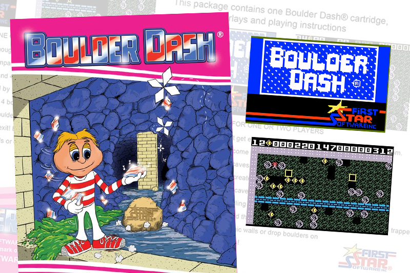Boulder Dash Officially Released For Intellivision 30 Years Later
