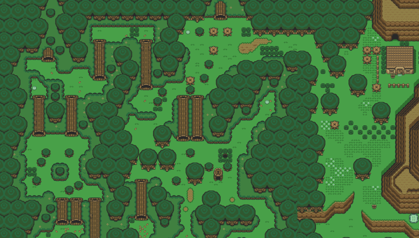 The Legend of Zelda a Link to the Past live map