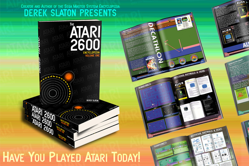 The Atari 2600 Encyclopaedia Volume One Book Announced