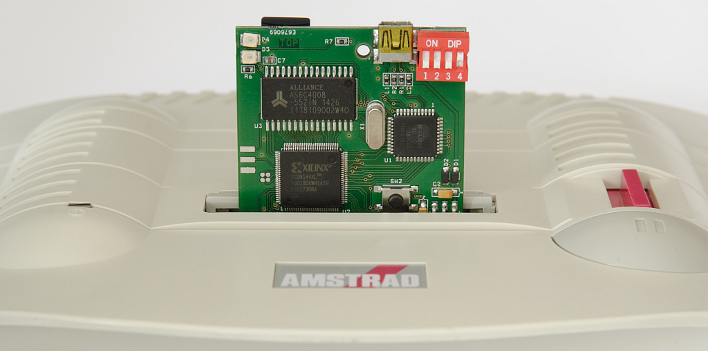 ‘C4CPC’ Flash Cartridge For Amstrad CPC464 Plus / 6128 Plus / GX4000 Now Available