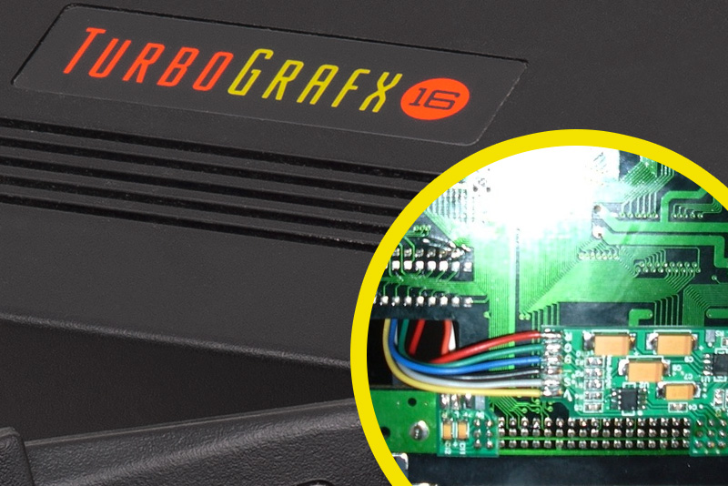 DIY PC Engine & TurboGrafx-16 RGB Video Out Modification Kit ‘TGezRGB’ Now Available