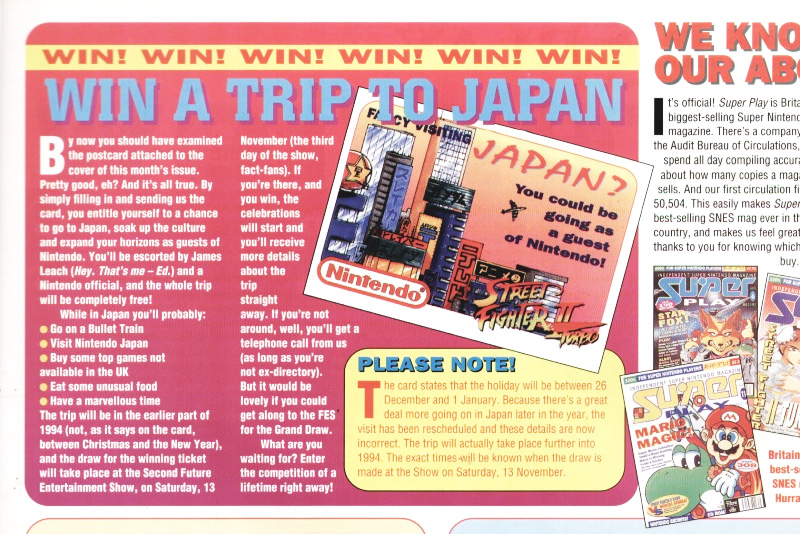 Nintendo HQ’s Golden Ticket: Future Publishing’s 1994 Winner Tells Of His Trip To Japan