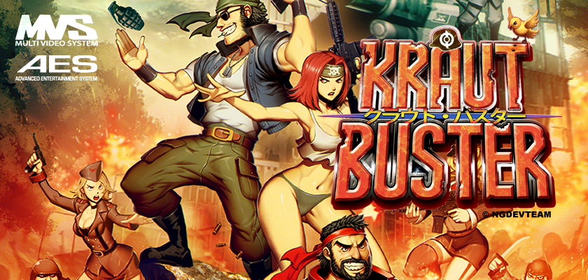 NG:DEV.TEAM’s Upcoming Neo Geo Homebrew ‘Kraut Buster’ Gets New Trailer & Release Date