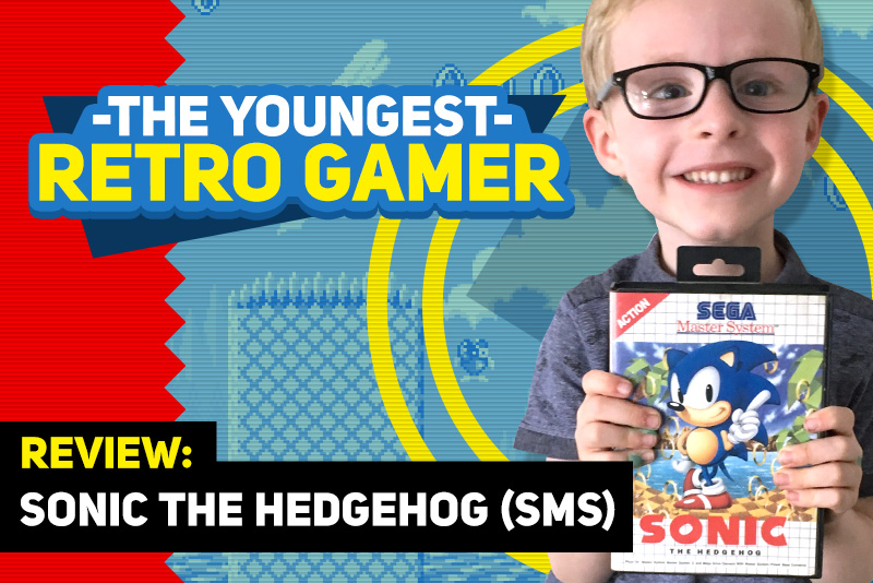 Youngest Retro Gamer Reviews: Sonic The Hedgehog (Sega Master System)