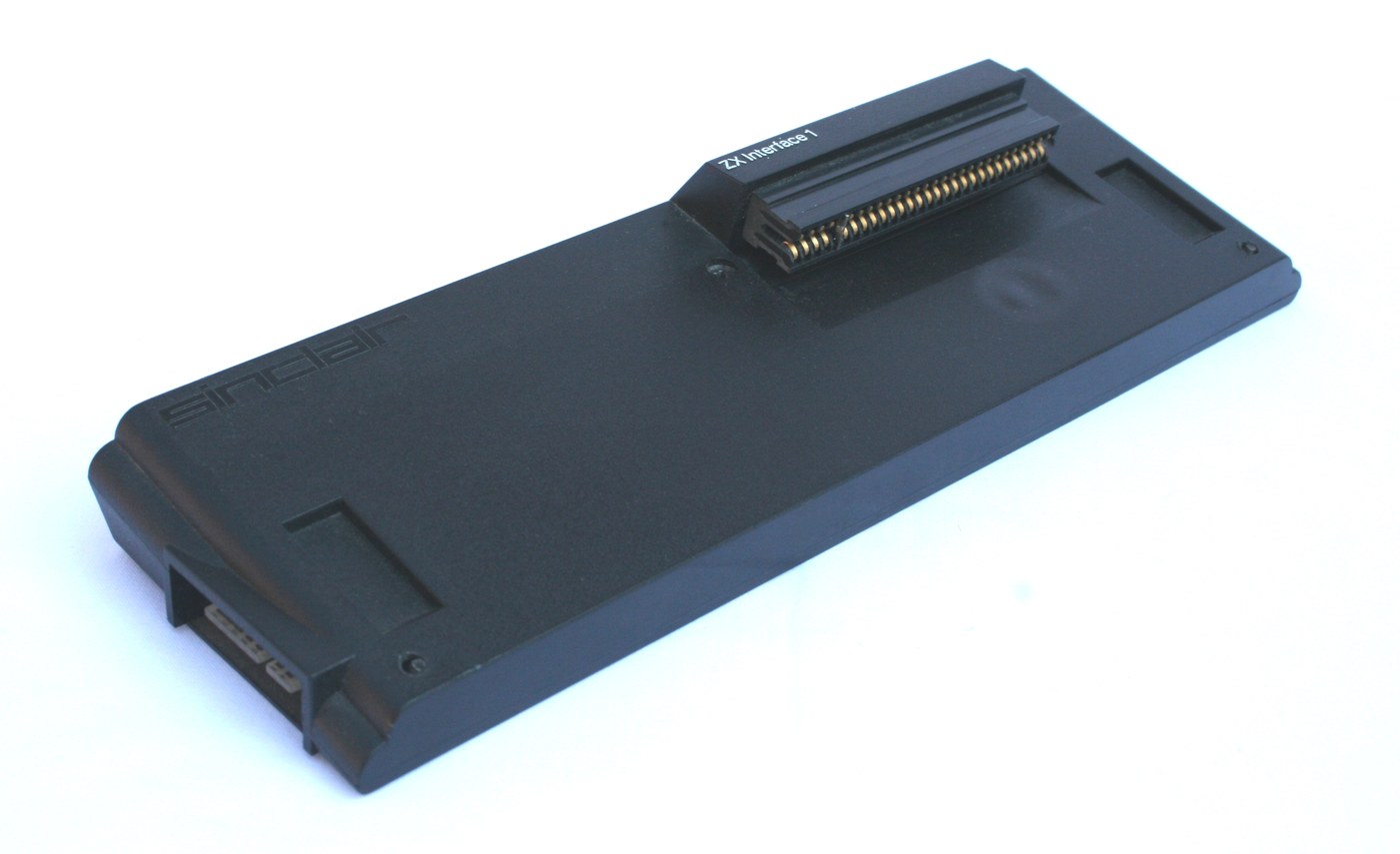 A Sinclair ZX Interface 1 unit