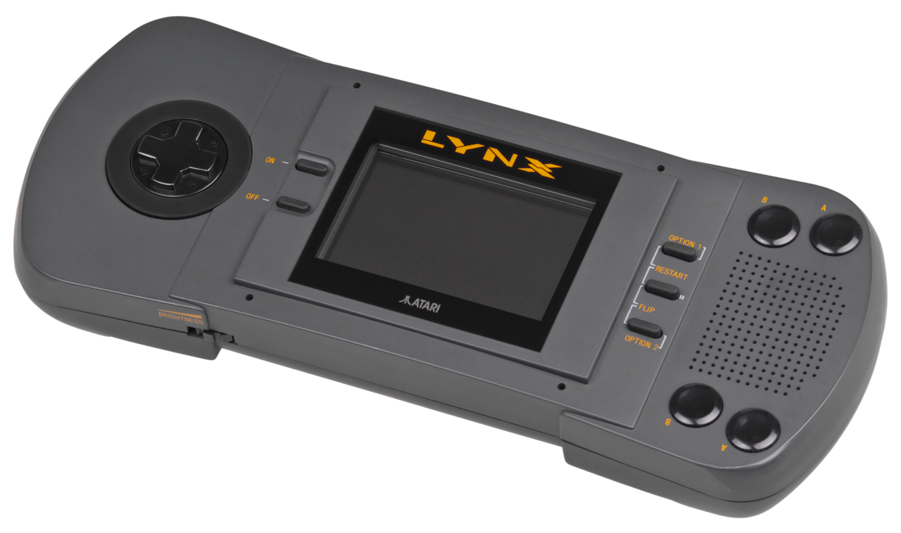 The original Atari Lynx handheld console