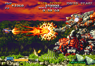 Blazing Star gameplay screenshot