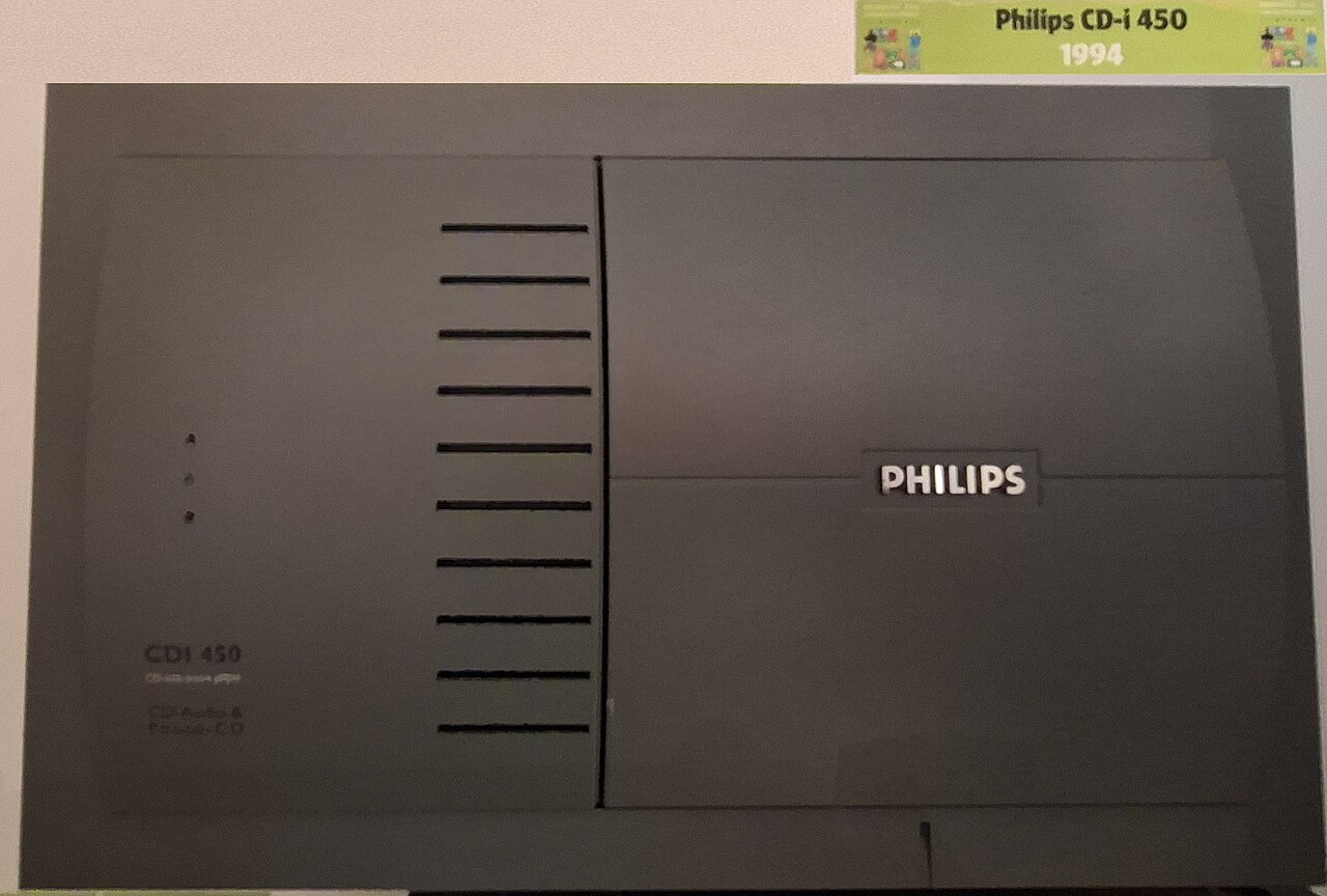 The Philips CD-i 450 console