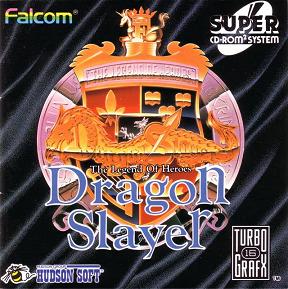 Dragon Slayer The Legend of Heroes TurboGrafx-CD box art
