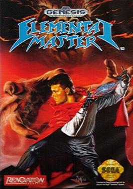 Elemental Master cover art showing the robed sorcerer hero