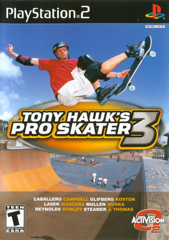 Tony Hawk’s Pro Skater 3 box art