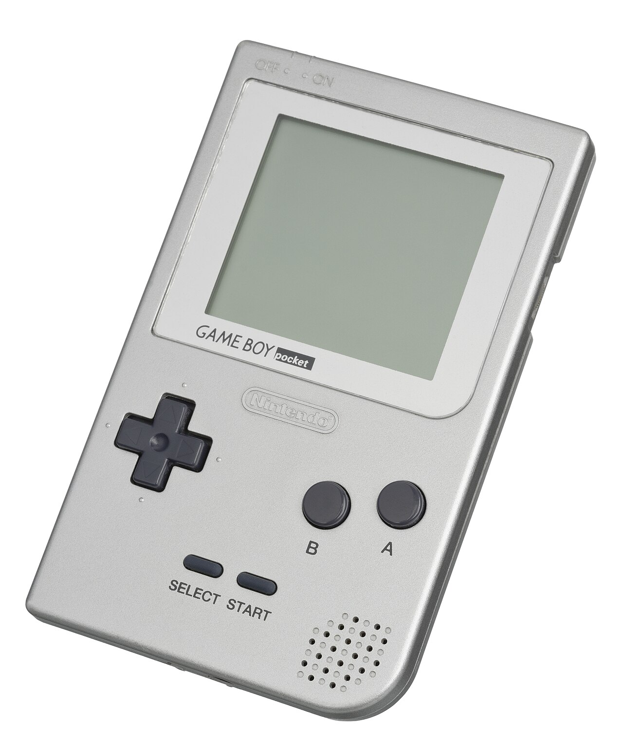 The Game Boy Pocket, front view