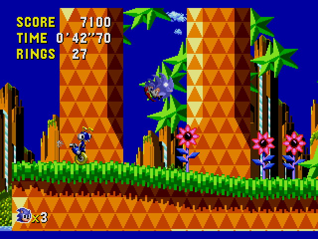 Sonic CD screenshot