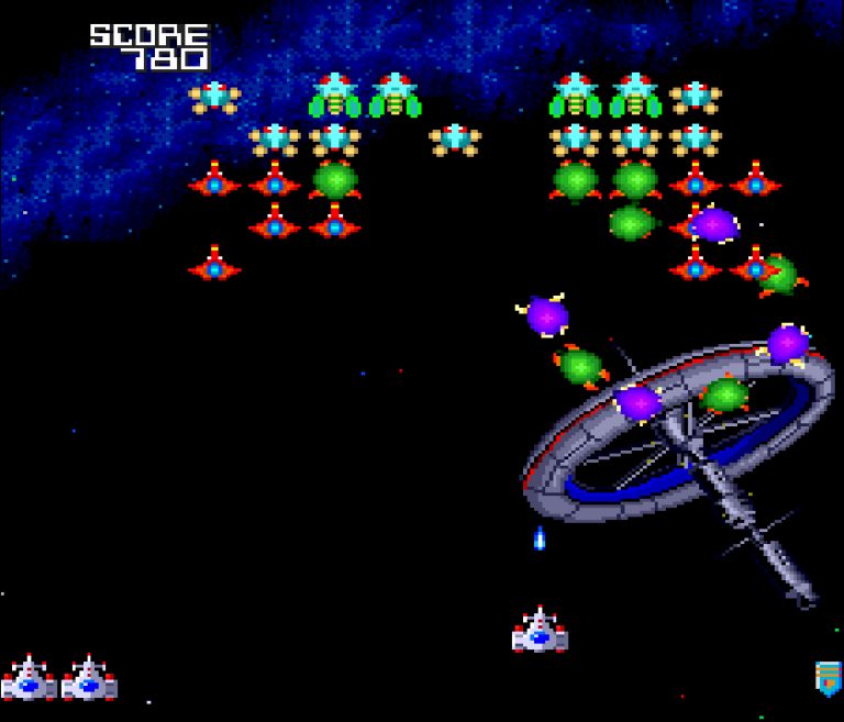 Galaga '90 screenshot