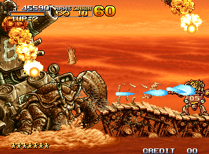 Metal Slug 3 gameplay screenshot