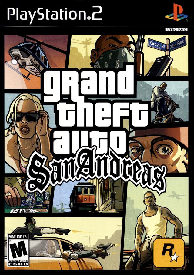Grand Theft Auto: San Andreas box art