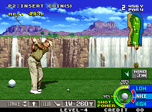 Neo Turf Masters gameplay screenshot