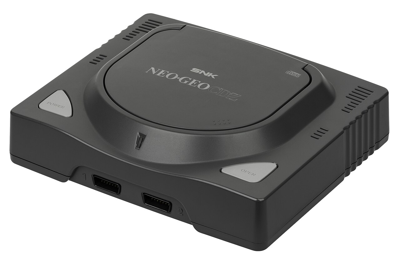 The Neo Geo CDZ console