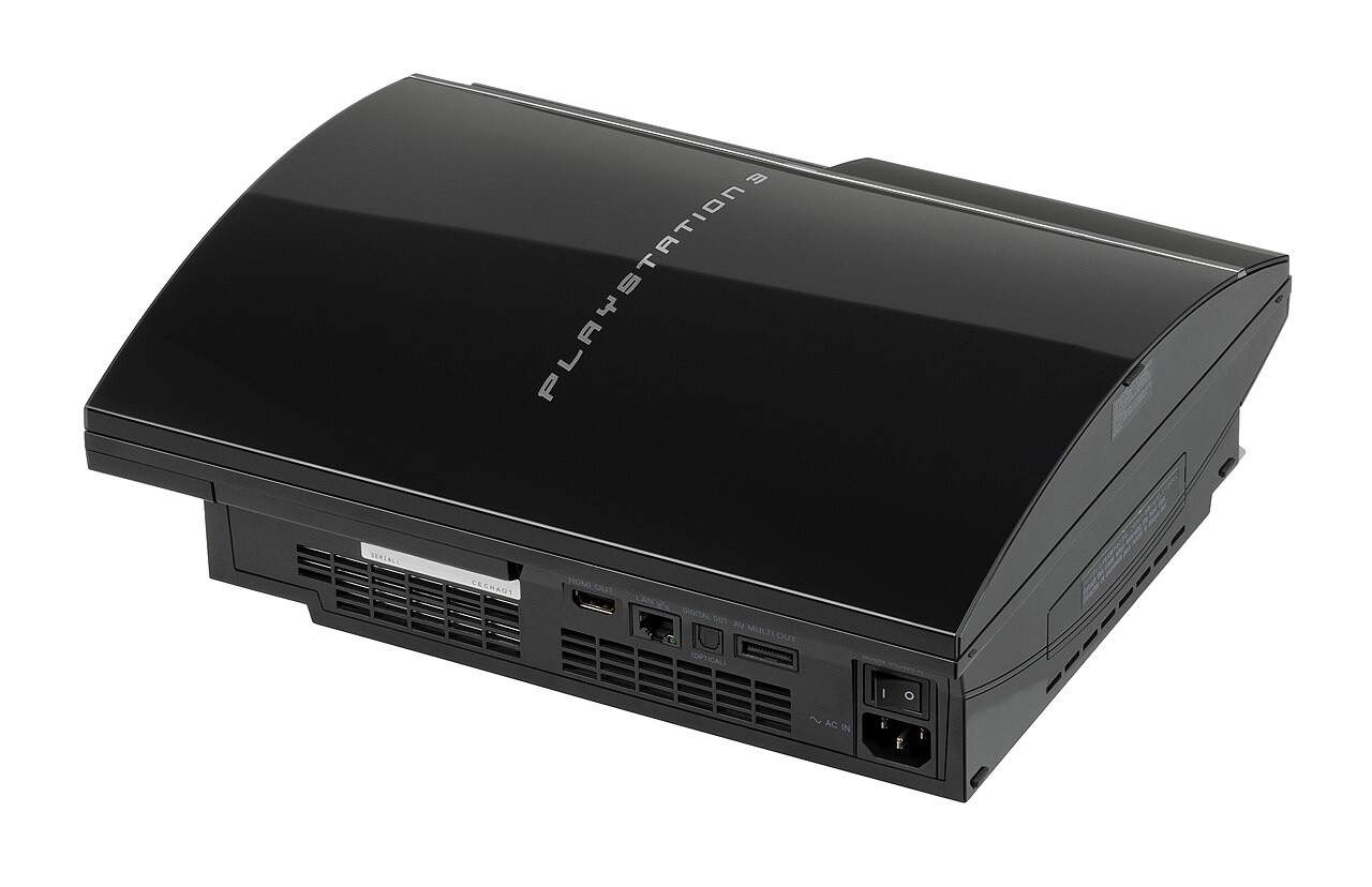 The original launch PlayStation 3 console