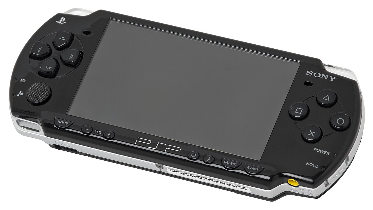 The slimmer PSP-2000 model