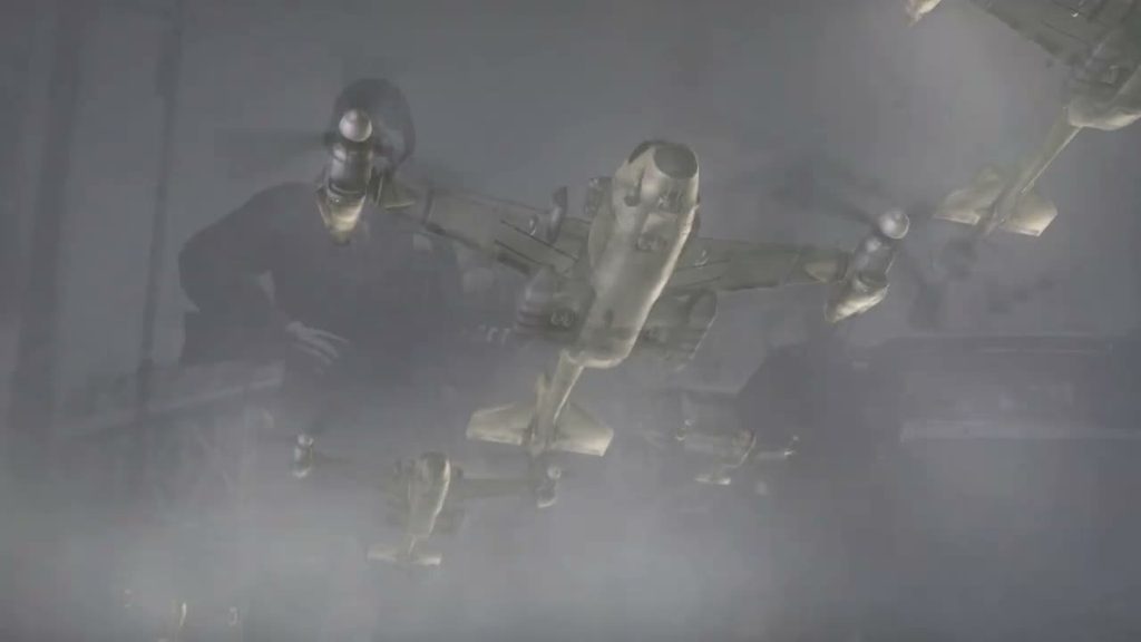 A Chimeran hybrid in the fog in Resistance Fall of Man on PlayStation 3