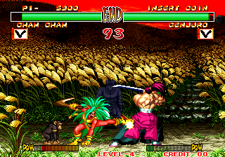 Samurai Shodown II gameplay screenshot