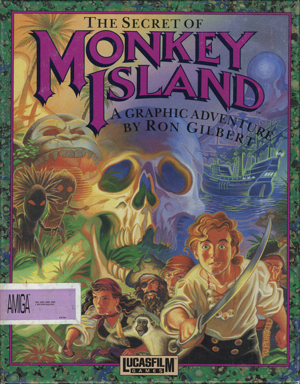 The Secret of Monkey Island box art