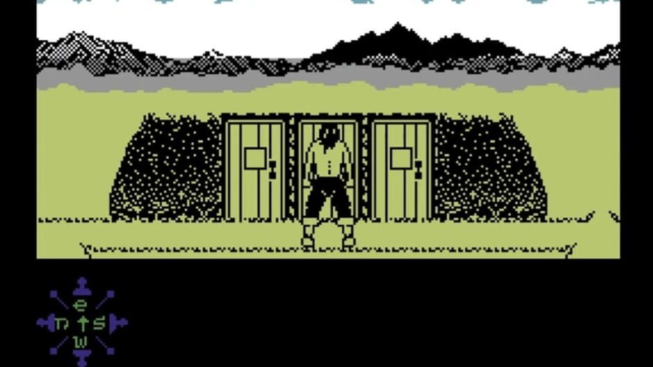 Tir Na Nog gameplay on the ZX Spectrum, Cuchulainn walking the Celtic otherworld