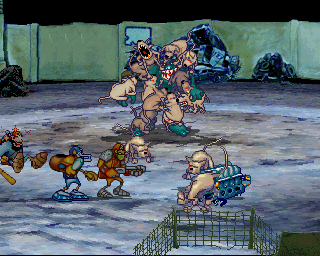 Three Dirty Dwarves gameplay screenshot