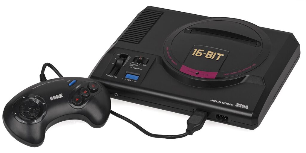 Sega Mega Drive Japanese Launch box art