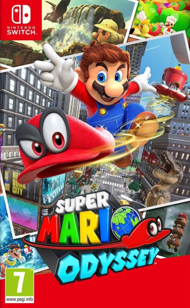 Super Mario Odyssey box art