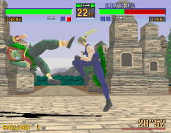 Virtua Fighter 2 Saturn screenshot