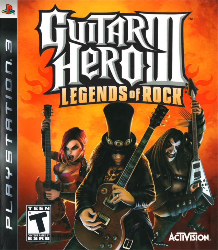 Guitar Hero III: Legends of Rock box art